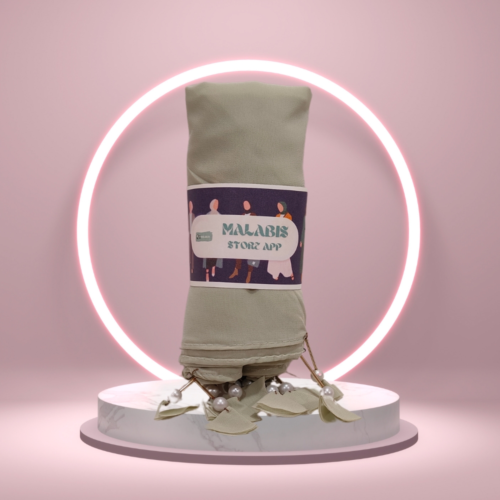 Cameo Pink Georgette Latkan Stole