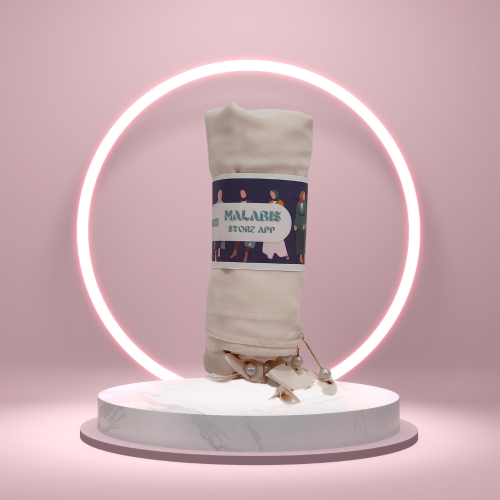 Grey Green Georgette Latkan Stole