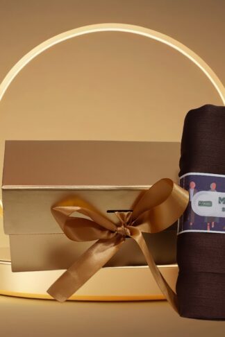 Magnum Brown Muna Satin Stole Hijab