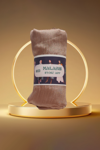 Copper with Shade of Coral Muna Satin Hijab Stole