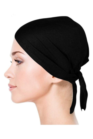 Plain Hijab Tie Cap