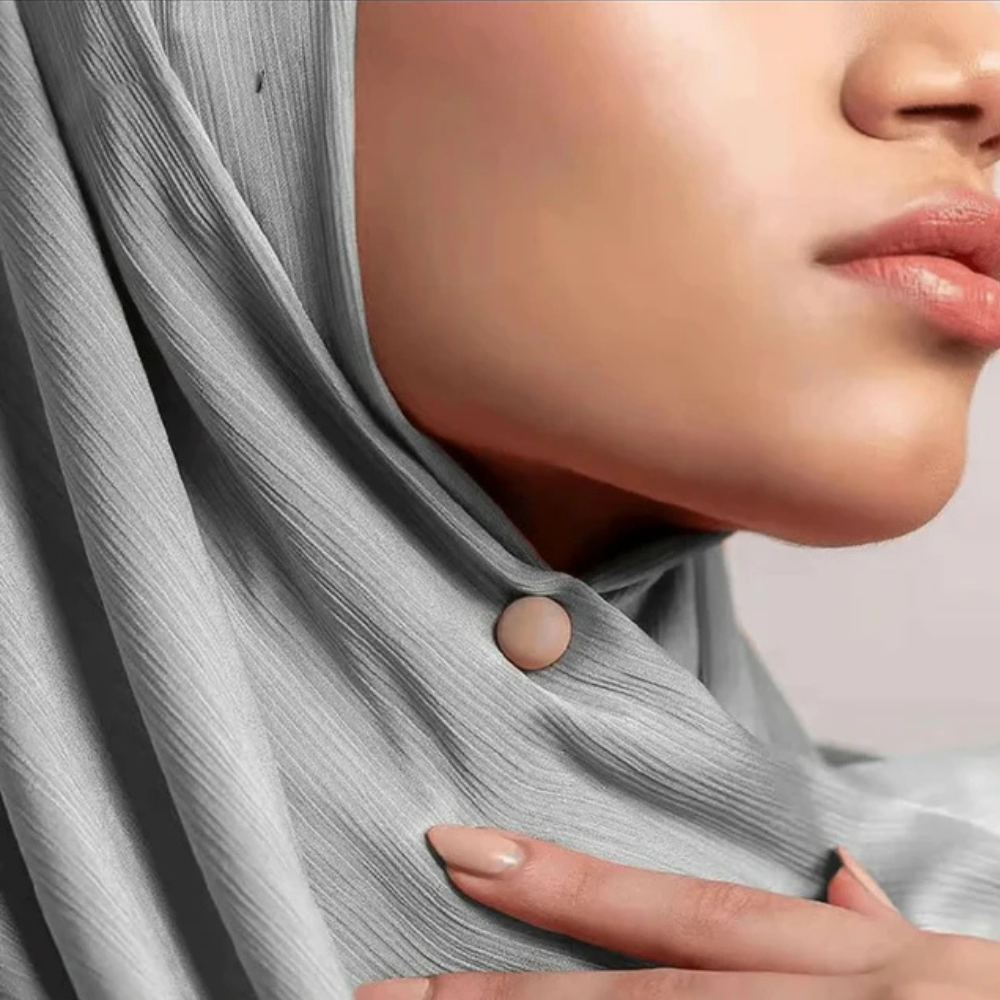 Round Matte Super Strong Magnet for Hijab